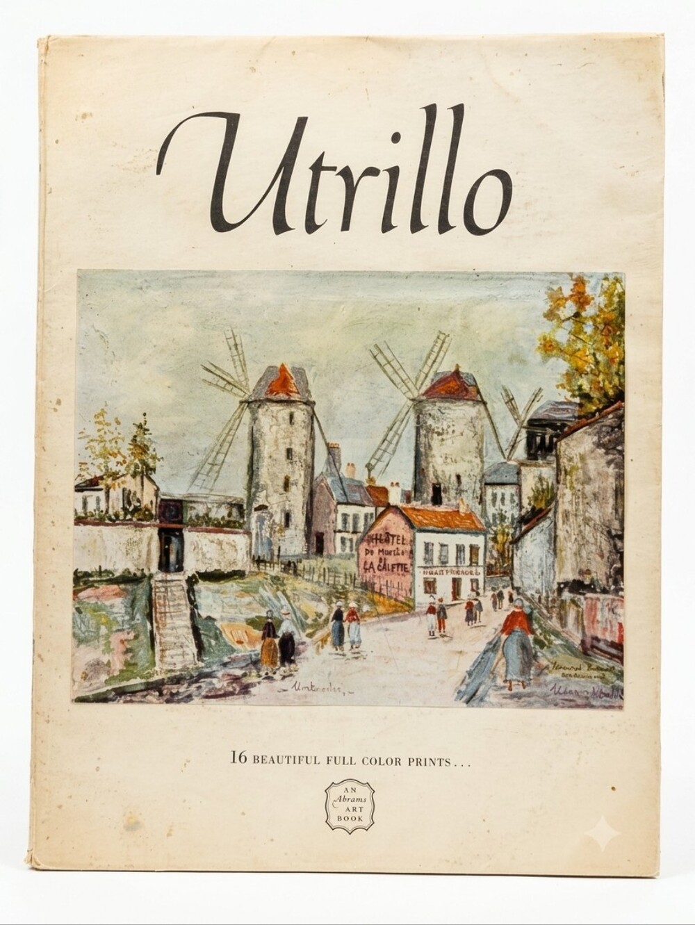 1953 Maurice Utrillo Art Treasures of the World 16 Full Color Prints (H. Abrams)